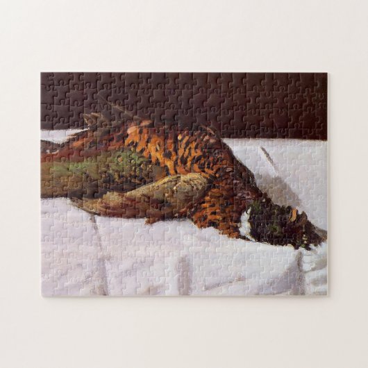 Pheasant Monet Fine Art Puzzle (Horizontal)