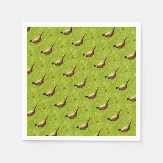 Pheasant Paper Napkin Serviette (Vorderseite)