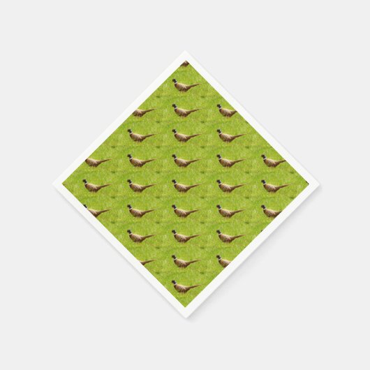 Pheasant Paper Napkin Serviette (Ecke)