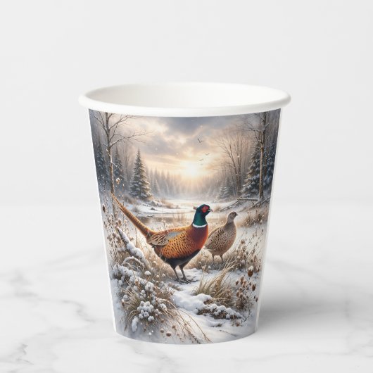 Pheasant  pappbecher (Vorderseite)