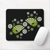 Pheasant Peacock Art Mousepad (Mit Mouse)