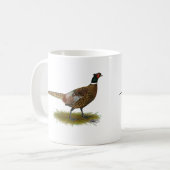 Pheasant Rooster Kaffeetasse (Vorderseite Links)
