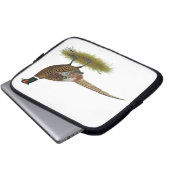Pheasant Rooster Laptopschutzhülle (Vorne Knopf)