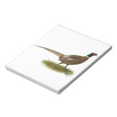 Pheasant Rooster Notizblock (Rotiert)