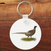 Pheasant Rooster Schlüsselanhänger (Vorderseite)