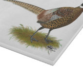 Pheasant Rooster Schneidebrett (Ecke)