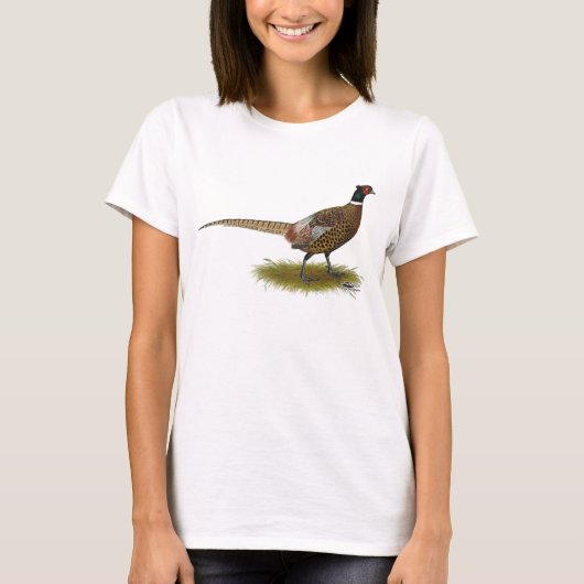 Pheasant Rooster T-Shirt (Vorderseite)