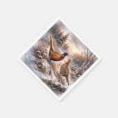 Pheasant  serviette (Ecke)