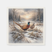 Pheasant serviette (Vorderseite)