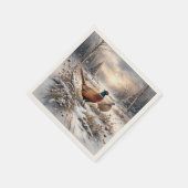 Pheasant  serviette (Ecke)