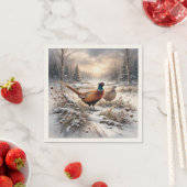 Pheasant  serviette (Beispiel)