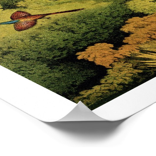 'Pheasant Shooting', Pub. von Thomas McLean, 1820  Poster (Ecke)