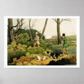 'Pheasant Shooting', Pub. von Thomas McLean, 1820  Poster (Vorne)