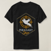 Pheasant Slayer Junting Flying Bird Hunter Shootin T-Shirt (Design vorne)