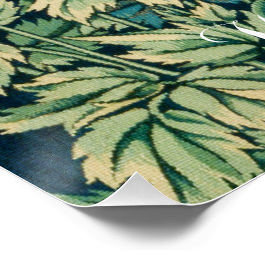 Pheasant Tapestry - William Morris Poster (Ecke)