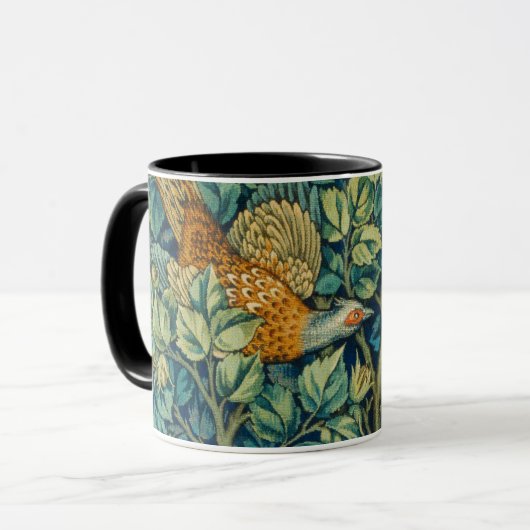 Pheasant Tapestry - William Morris Tasse (Vorderseite Links)