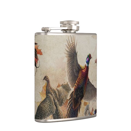 Pheasant tapestyposter Acryltriptych k Flachmann (Rechts)