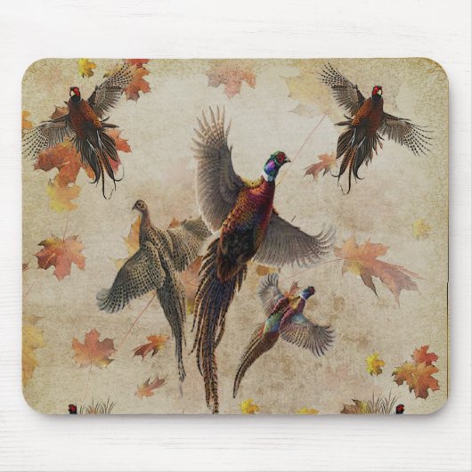Pheasant tapestyposter Acryltriptych k Mousepad (Vorne)