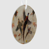 Pheasant tapestyposter Acryltriptych k Ornament (Vorderseite)