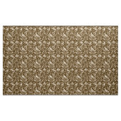 Pheasant und Hare Pattern, braun und Beige  Stoff (Yard (91,4 cm))