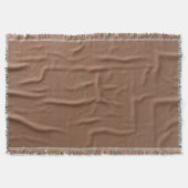 Pheasant und Hare Pattern, Deep Red und Creme   Decke (Rückseite)