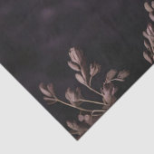 Pheasant Violet Floral Illustration Seidenpapier (Detail)