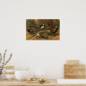 Pheasants Canvas Print Poster (Küche)