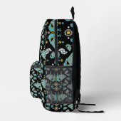 Pheasants Peacock Art Bedruckter Rucksack (Rechts)