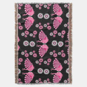 Pheasants Peacock Art Decke (Vorderseite Vertikal)