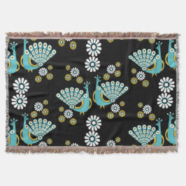 Pheasants Peacock Art Decke