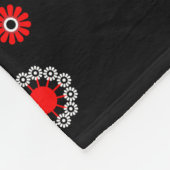 Pheasants Peacock Art Fleecedecke (Ecke)