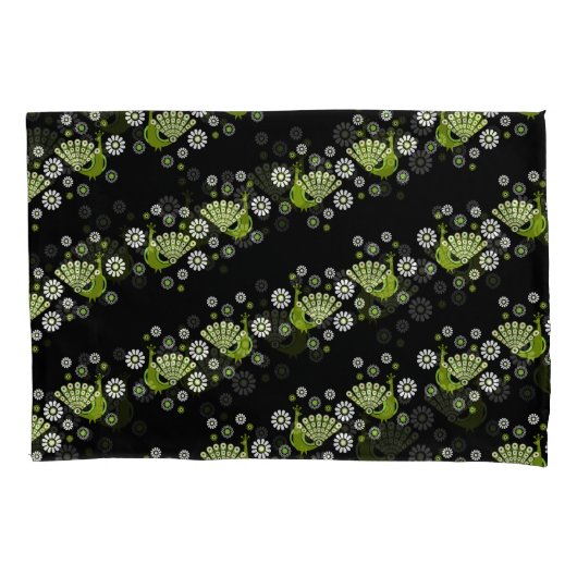 Pheasants Peacock Art Kissenbezug (Vorderseite)