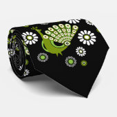 Pheasants Peacock Art Krawatte (Gerollt)