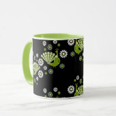 Pheasants Peacock Art Tasse (Vorderseite Links)