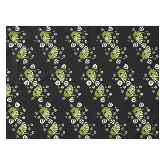 Pheasants Peacock Art Tischdecke (Vorderseite (Horizontal))