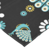 Pheasants Peacock Art Tischdecke (Schrägansicht)
