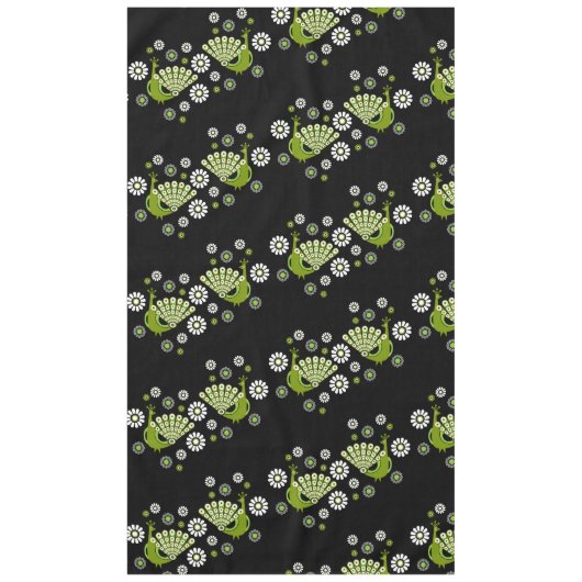 Pheasants Peacock Art Tischdecke (Vorderseite)