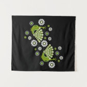 Pheasants Peacock Art Wandteppich (Vorderseite (Horizontal))