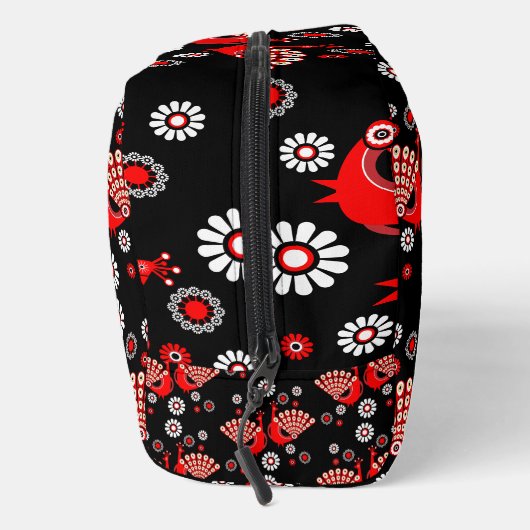 Pheasants Peacock Art Waschbeutel (Rechts)