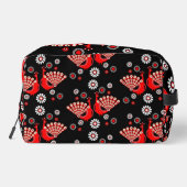 Pheasants Peacock Art Waschbeutel (Rückseite)