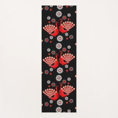 Pheasants Peacock Art Yogamatte (Vorderseite)