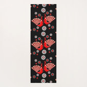 Pheasants Peacock Art Yogamatte (Rückseite)
