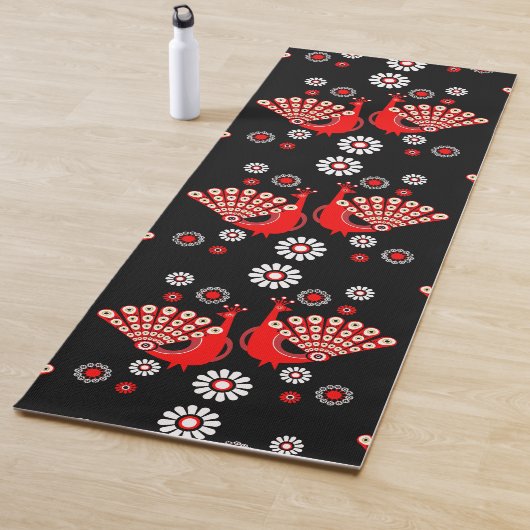 Pheasants Peacock Art Yogamatte (Beispiel)