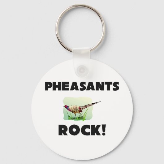 Pheasants Rock Schlüsselanhänger (Vorderseite)