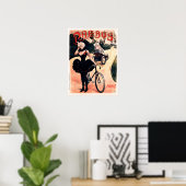 PHEBUS BICYCLES Frankreich Paris PAL Jean Paleolog Poster (Heimbüro)