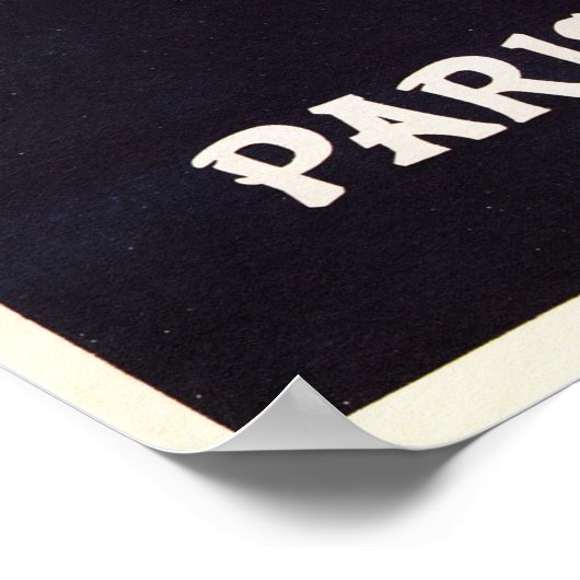 PHEBUS CYCLES 1896 Paris Poster (Ecke)