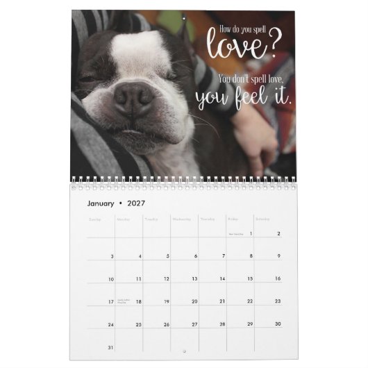 Pheelosophees Kalender 2017 (Jan 2027)