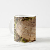 Phellinus igniarius Mushroom-Tasse Kaffeetasse (Vorderseite Links)