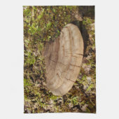 Phellinus igniarius Mushroom Teetuch Geschirrtuch (Vertikal)