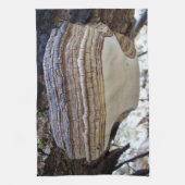 Phellinus igniarius Mushroom Teetuch Handtuch (Vertikal)